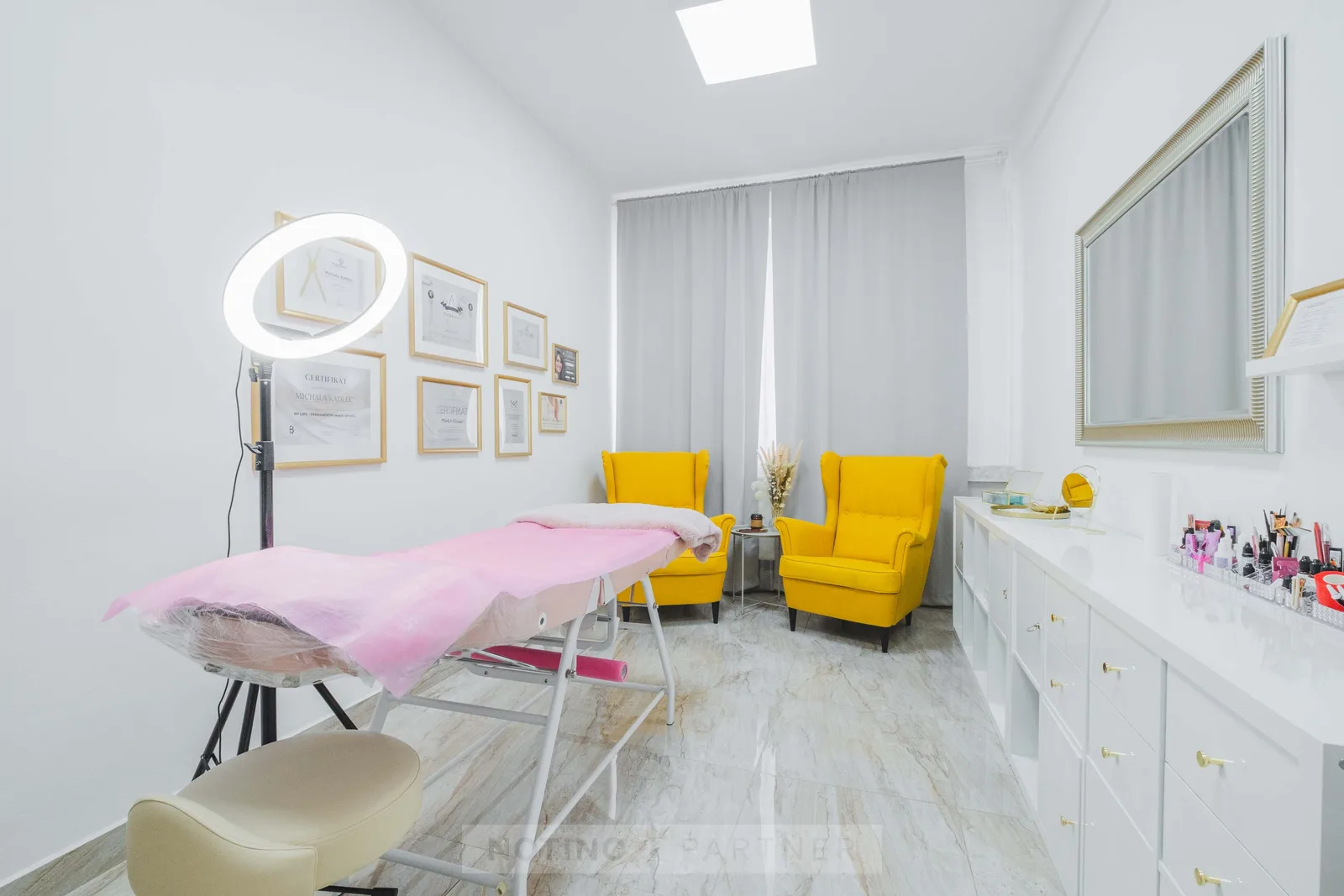 Michala Kadlec permanentní make-up – interiér salonu