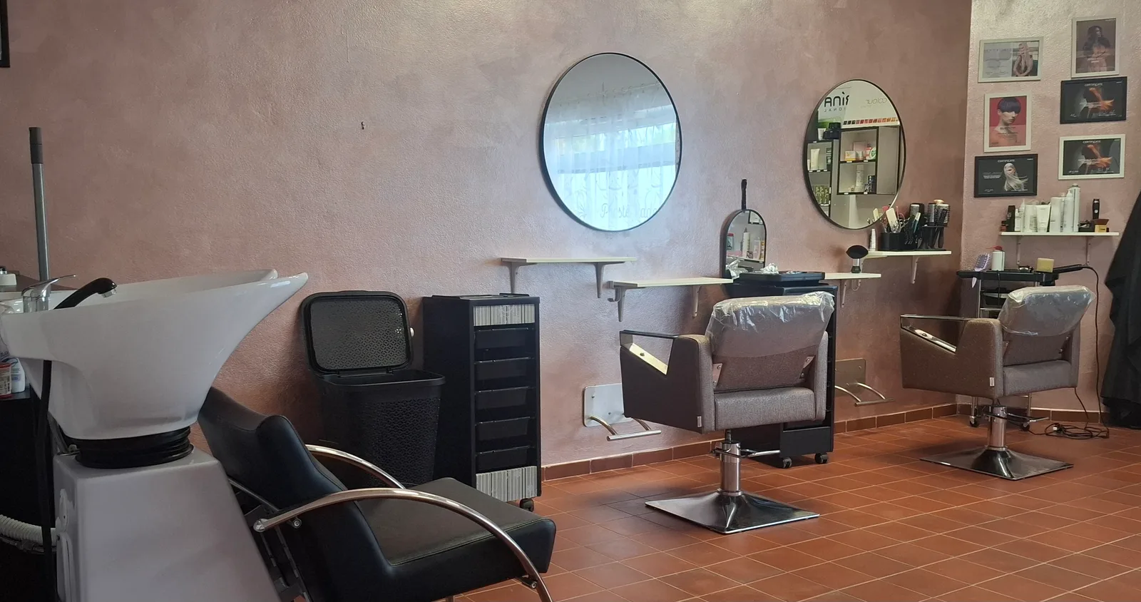 Prostě kadeřnictví – interiér salonu
