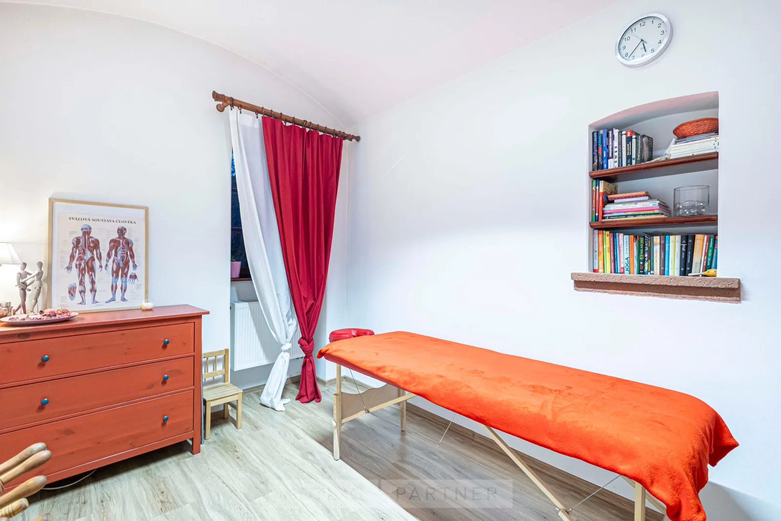 Maderoterapie Ája, masáže, Body Wraps – interiér salonu