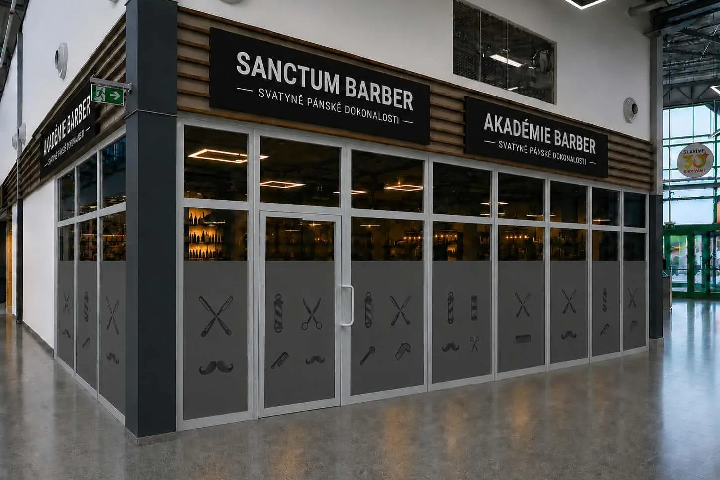 Sanctum Barber – fotografie salonu