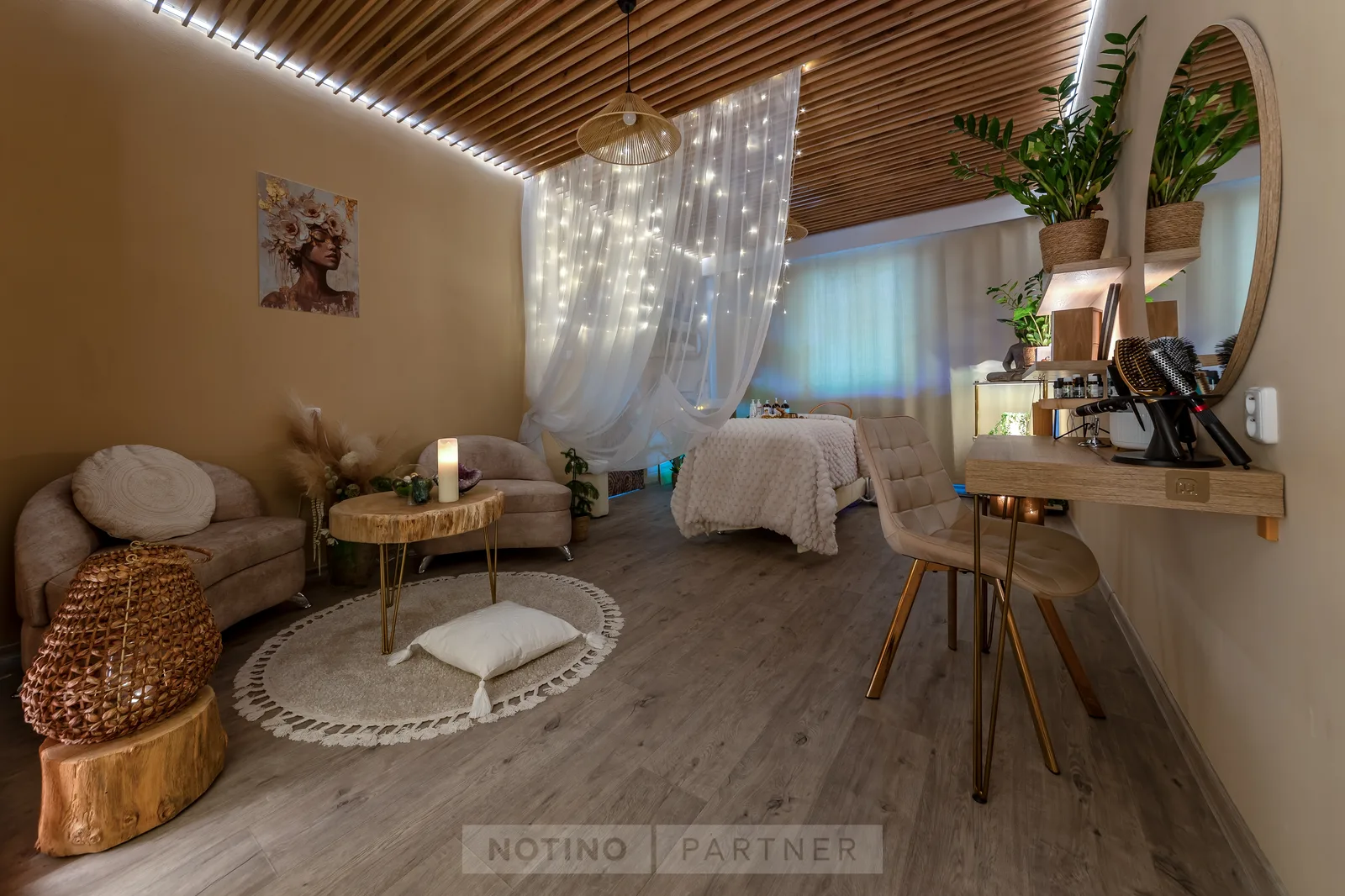 Head Spa Monica – interiér salonu