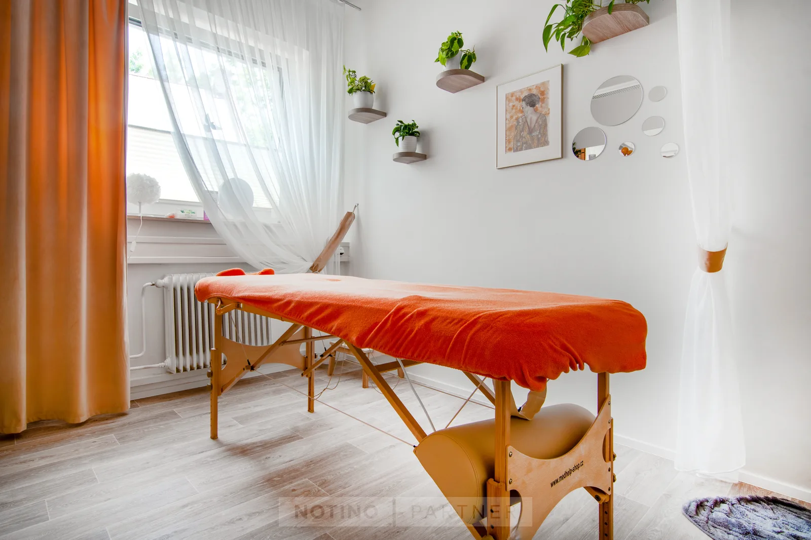 Masážní salon Nika – interiér salonu