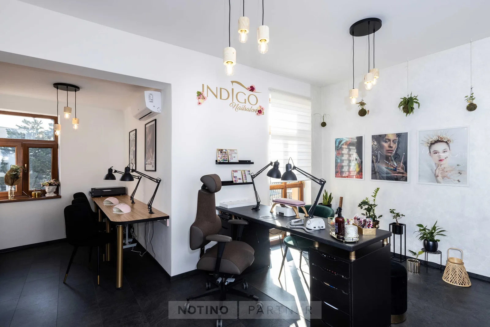 SisiBu Indigo NailSalon – interiér salonu