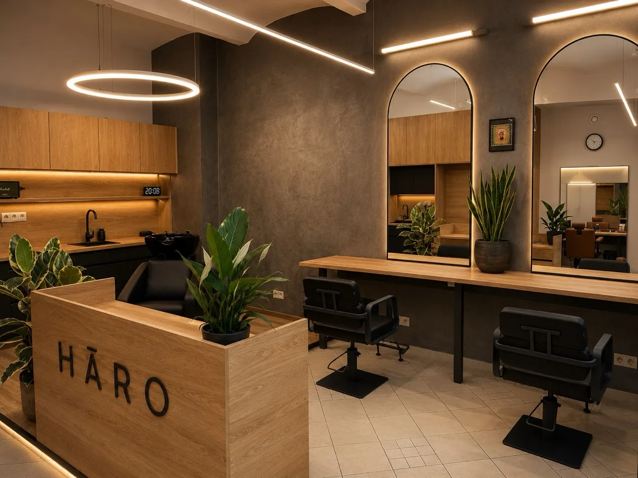 HĀRO – interiér salonu