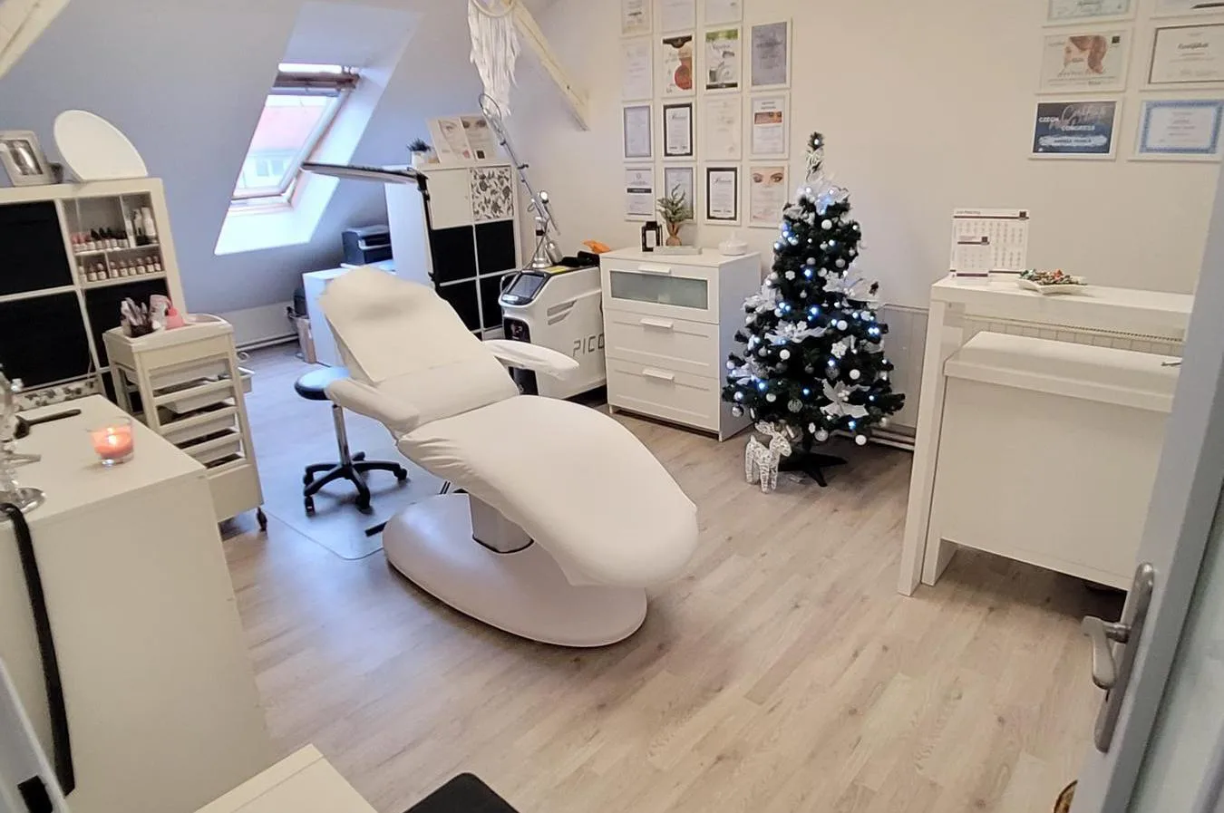 Permanent make-up Andrea Veselá – interiér salonu