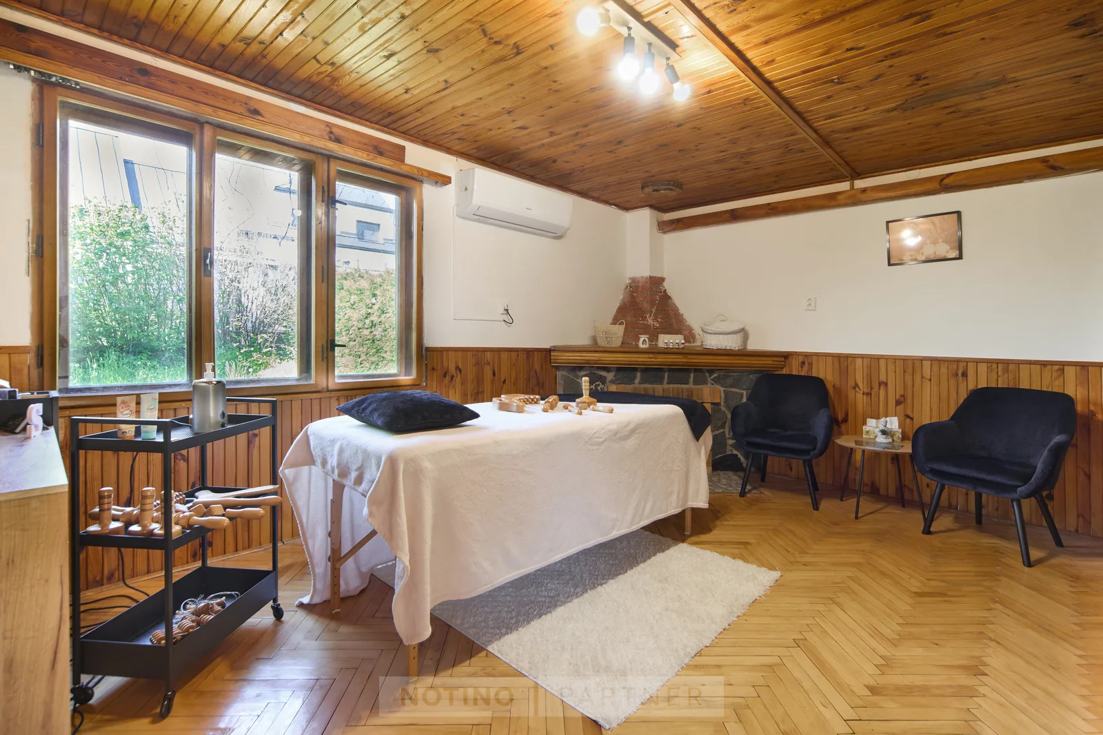 Masáže a Maderoterapie Sára – interiér salonu