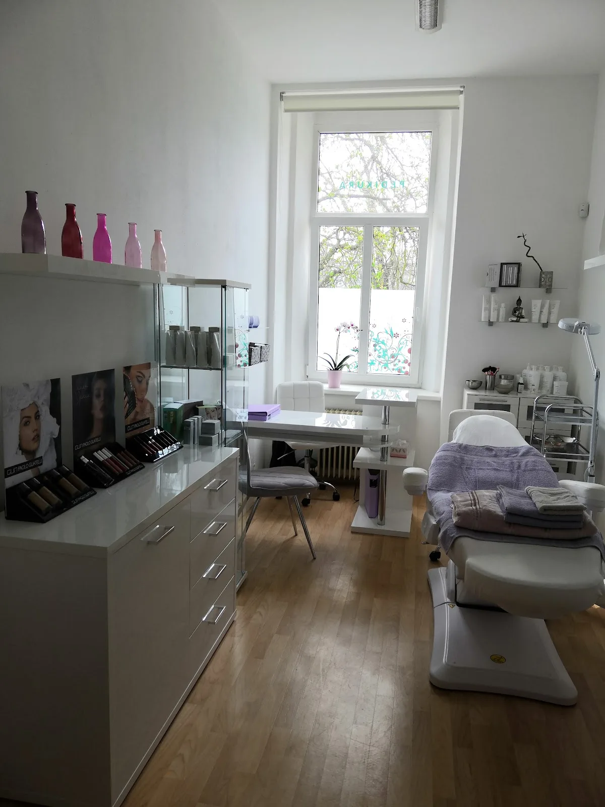 Kosmetička Andrea Vrbová - Kosmetický salón Poême – interiér salonu