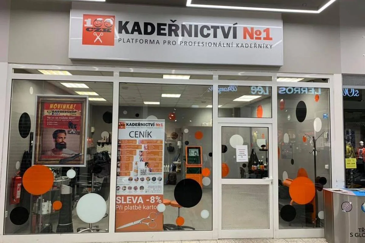 Kadeřnictví No.1 – interiér salonu