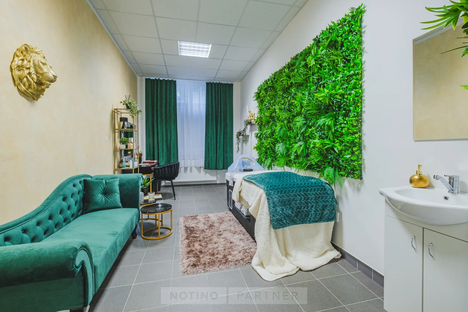 Head Spa Nikol – interiér salonu